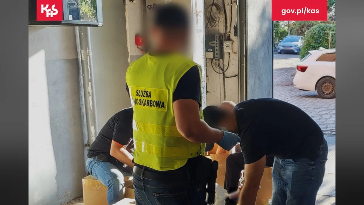 Akcja CBŚP i KAS we Wrocławiu