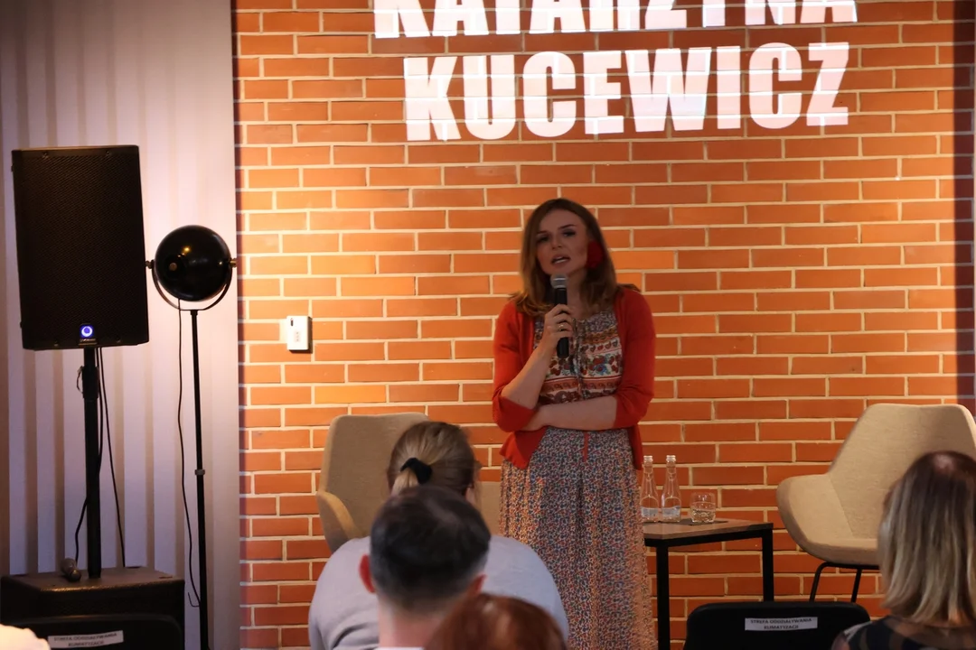 Spotkanie z Katarzyną Kucewicz w pleszewskiej bibliotece
