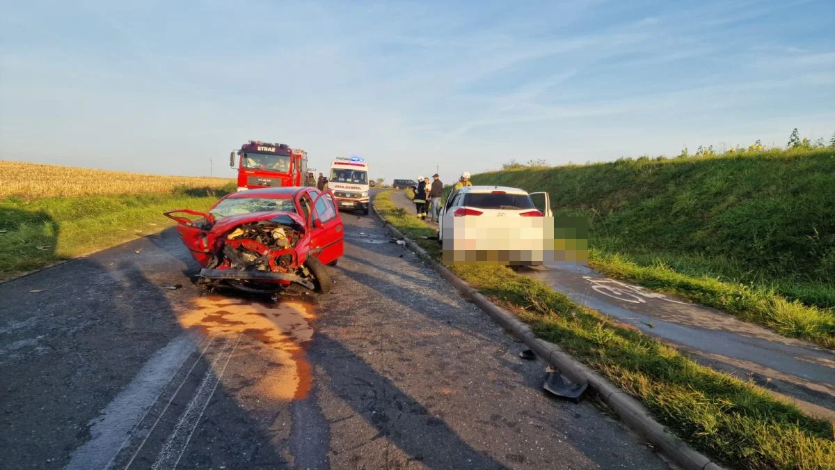 Wypadek na drodze powiatowej Jarocin - Żerków