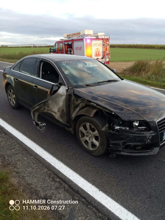 Wypadek w powiecie grodziskim. Kierowca Audi potrącił dwie rowerzystki